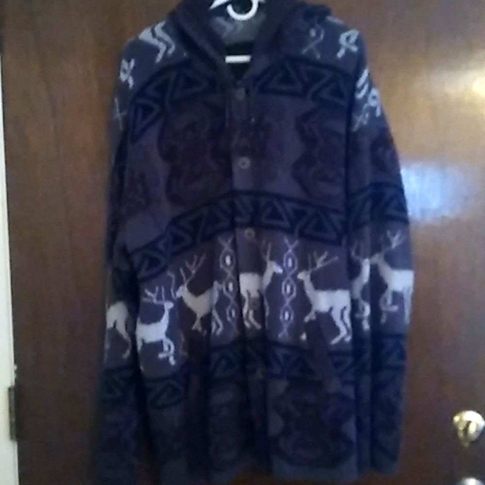Tejidos Atahualpa reindeer jacket sweater